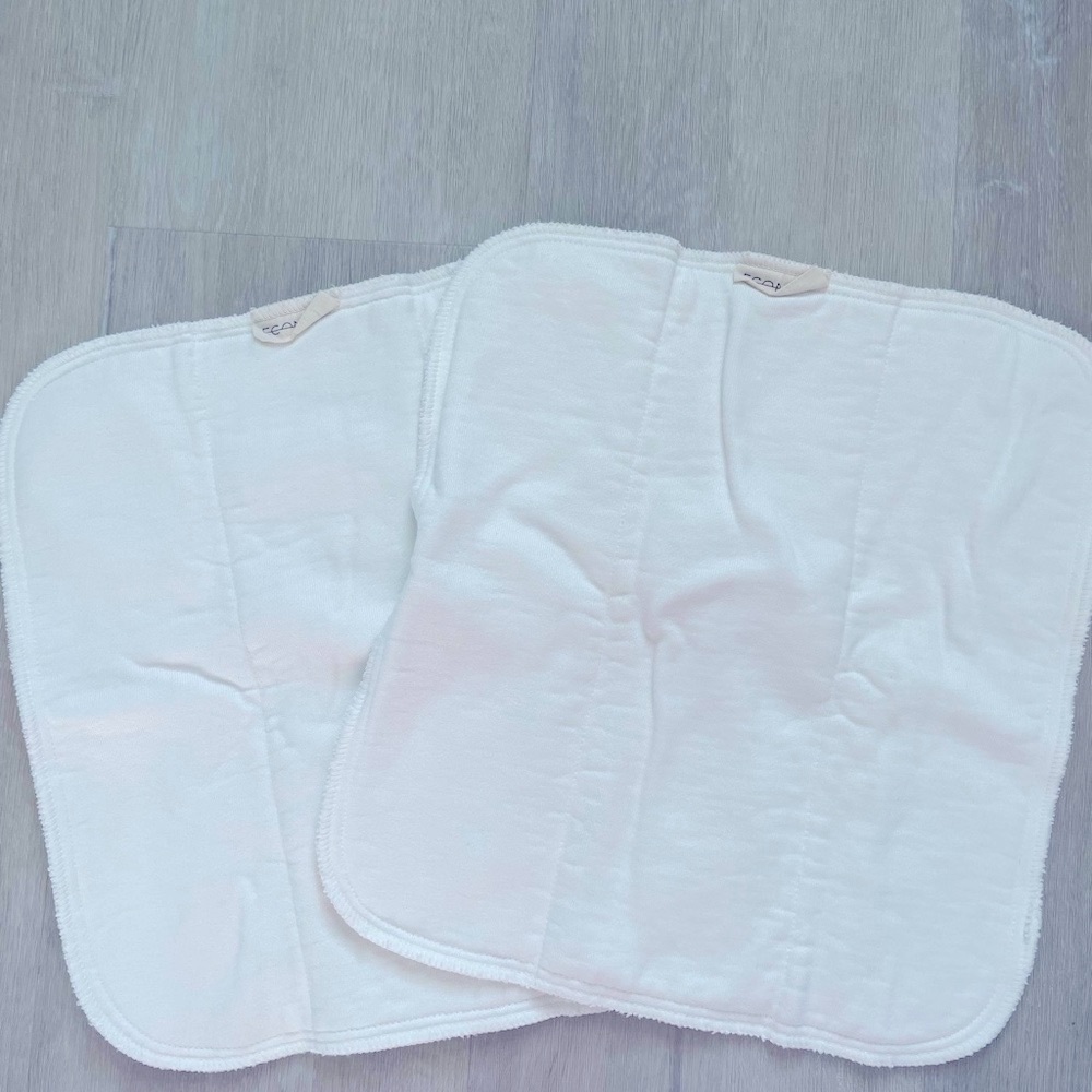 Never used- organic cotton diaper inserts